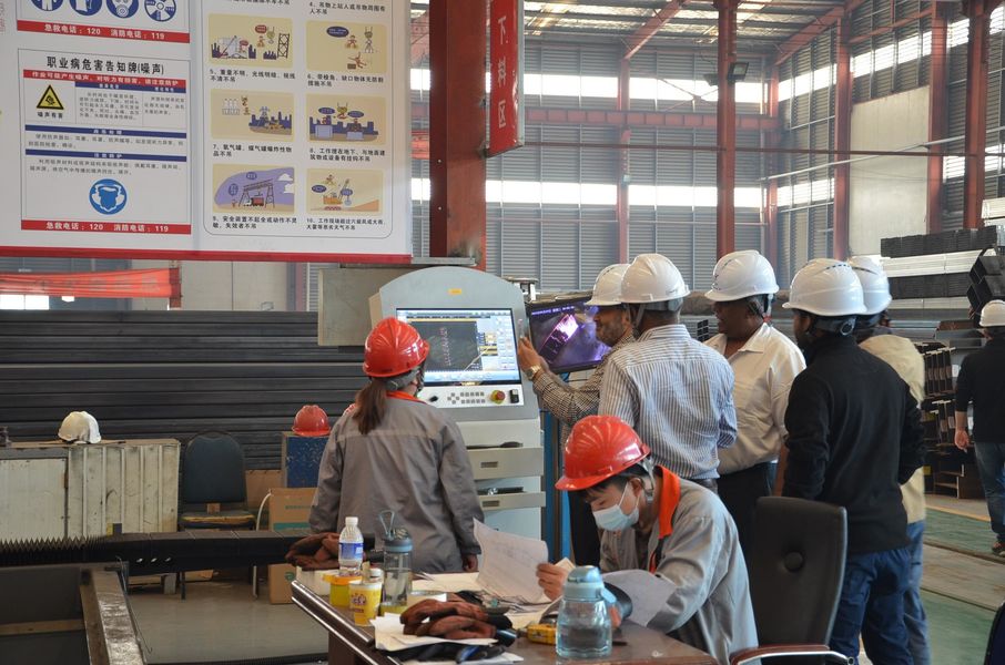 Qingdao KXD Steel Structure Co., Ltd প্রস্তুতকারকের উৎপাদন লাইন