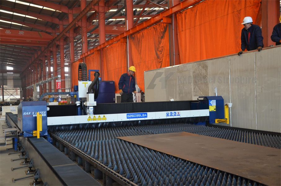 Qingdao KXD Steel Structure Co., Ltd প্রস্তুতকারকের উৎপাদন লাইন