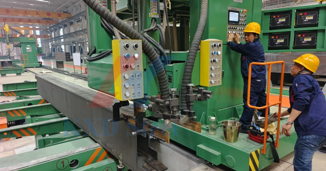 Qingdao KXD Steel Structure Co., Ltd প্রস্তুতকারকের উৎপাদন লাইন