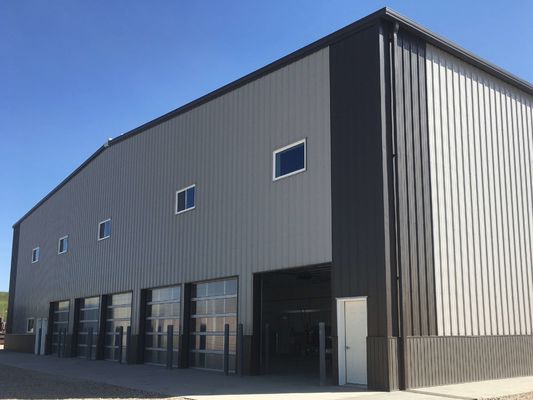 বোল্ট সংযোগ ইস্পাত কাঠামো গুদাম prefabricated ধাতু কর্মশালা বিল্ডিং কিট