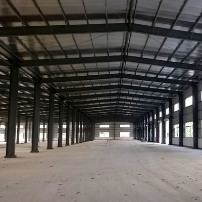 ইস্পাত কাঠামো পোর্টেবল ধাতব ফ্রেম হ্যাঙ্গার গুদাম ফ্রি আর্কিটেকচারাল ডিজাইন