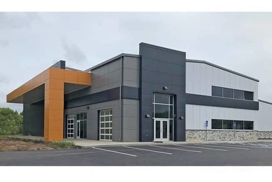 মাল্টি স্টোরি প্রিফ্যাব স্টিল স্ট্রাকচার বিল্ডিং ইন্ডাস্ট্রিয়াল গুদাম কারখানা বিল্ডিং