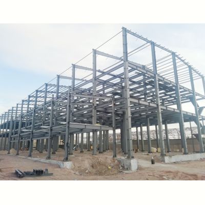 ইস্পাত কাঠামো স্টোরেজ শ্যাড রিং ভেন্টিলেশন সহ গ্রাহকদের প্রয়োজনীয়তা পূরণ এবং কর্মশালা পরিদর্শন