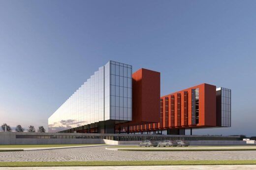 কাস্টমাইজড উচ্চ মানের প্রাতিষ্ঠানিক ভবন প্রদর্শনী হল মাল্টি-স্প্যান স্টিল শ্যাড পেশাদার প্রিফ্যাব্রিকেটেড স্টিল কাঠামো বিল্ডিং ডিজাইন কারখানা