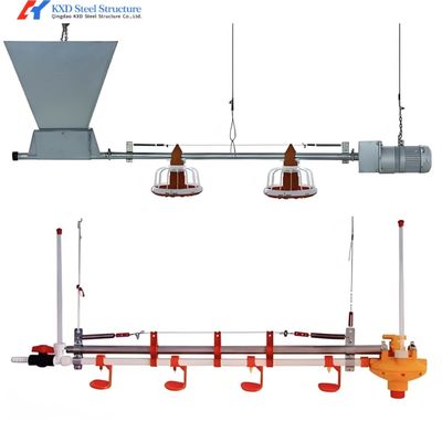 অটোমেটিক ব্রয়লার ফিডার এবং পানীয়, প্লাস্টিকের ব্রয়লার ফার্ম সরঞ্জাম