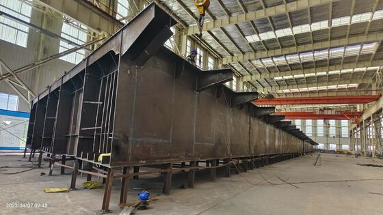 হাইওয়ে এবং রেলওয়ে নির্মাণের জন্য ভারী দায়িত্বযুক্ত ওয়েল্ডেড স্টিল প্লেট গিয়ার ব্রিজ - এএসএইচটিও স্ট্যান্ডার্ড